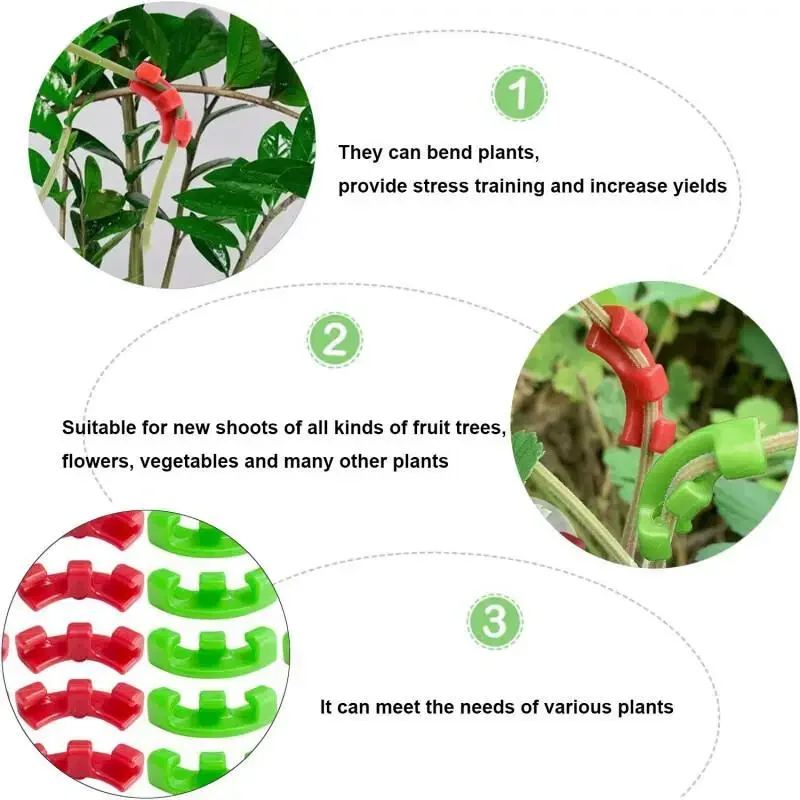 10-100Pcs 90 Degree Plant Bend - огляд і ціна Plant Parent Tools