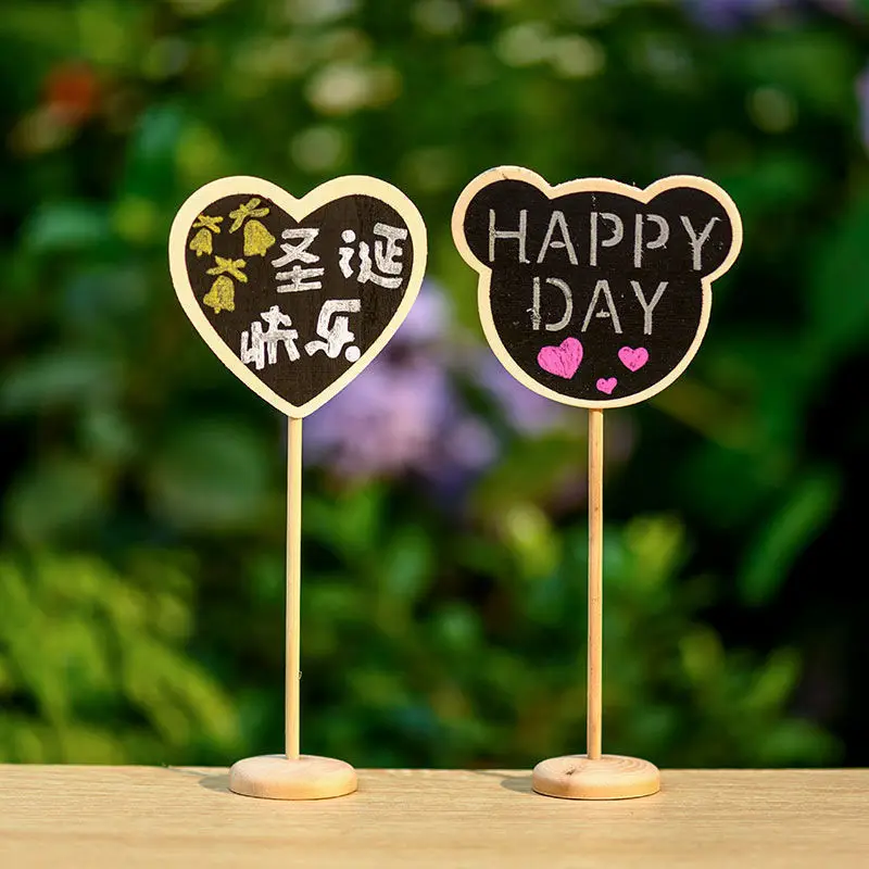 5PCS Mini Wooden Blackboard Va - огляд і ціна Succulent Arrangement Mini