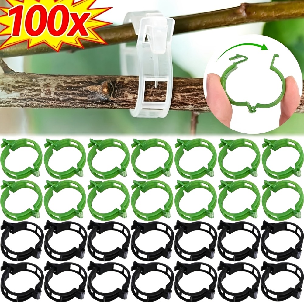 100/10PCS Plant Support Clips  - огляд і ціна Plant Parent Tools