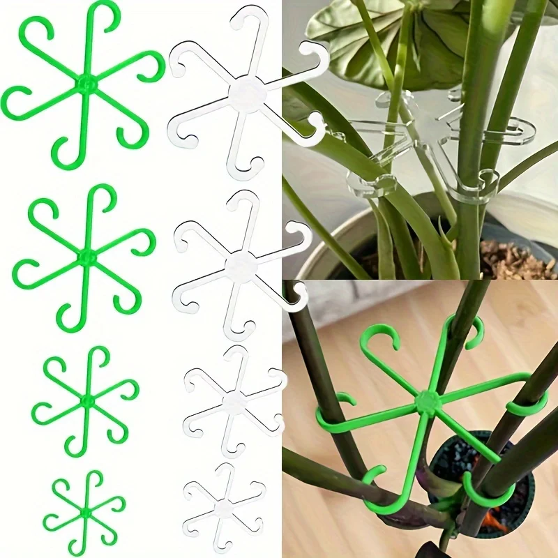 4pcs Climbing Plants Support C - огляд і ціна Variegated Monstera Node