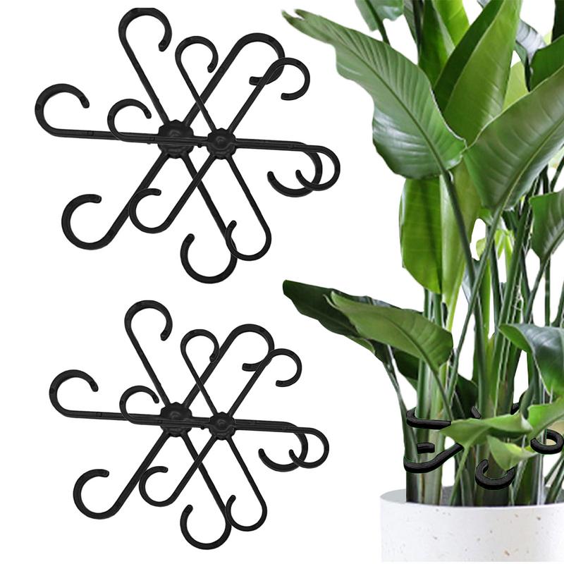 4pcs Climbing Plants Support C - огляд і ціна Variegated Monstera Node